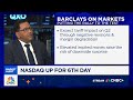 Barclays' Venu Krishna: This will be the first quarter to show material impact from tariffs