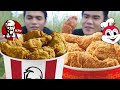 JOLLIBEE AND KFC MUKBANG