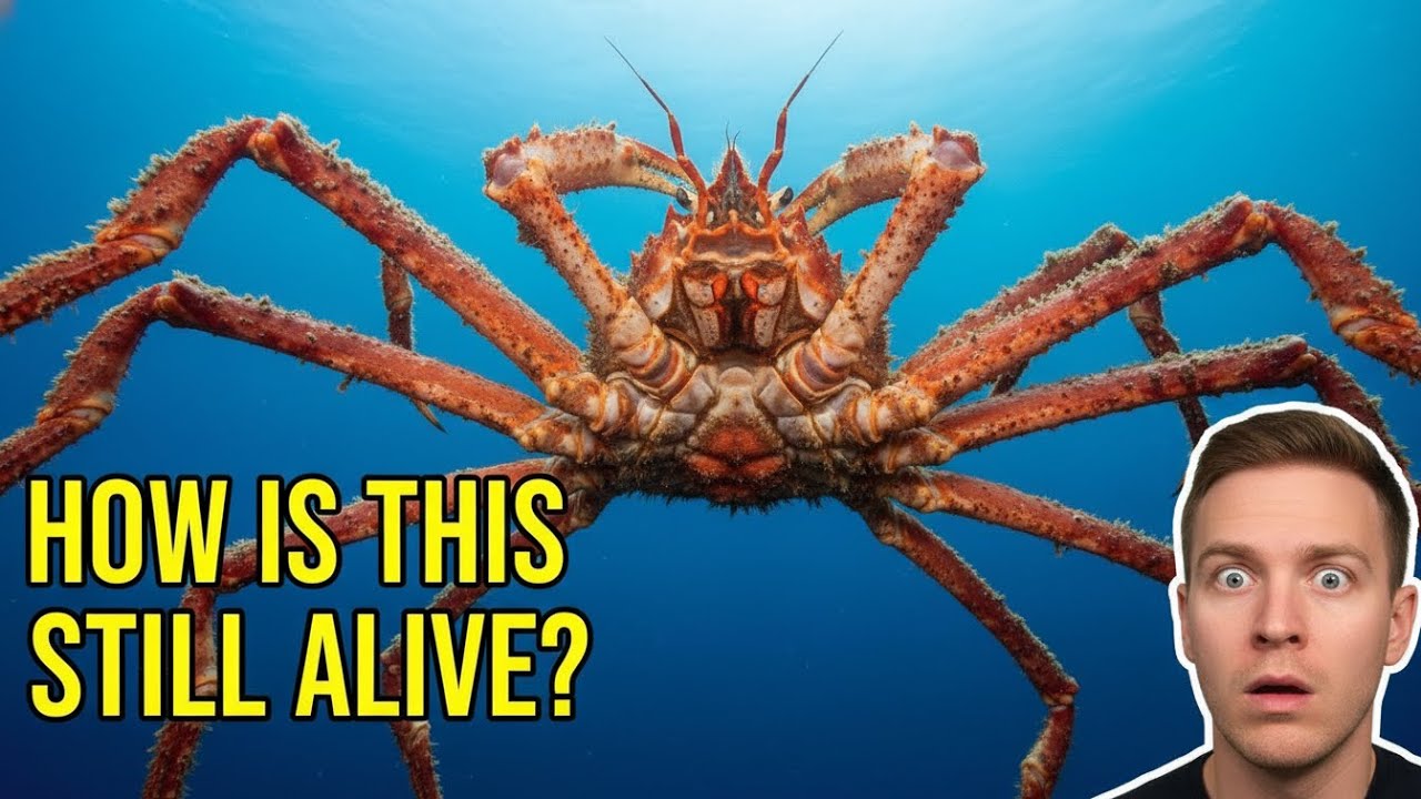 Two-Meter Legs, “Never-Aging” Genes, Twice a King Crab — Spider Crabs That Can Live 100 Years