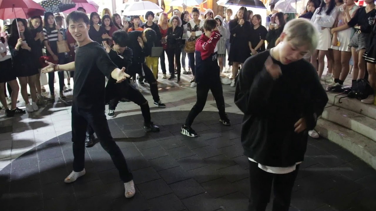 170906 디오비 DOB 홍대공연(영화촬영 배우1명출연) / BTS(방탄소년단) - Not Today 2차