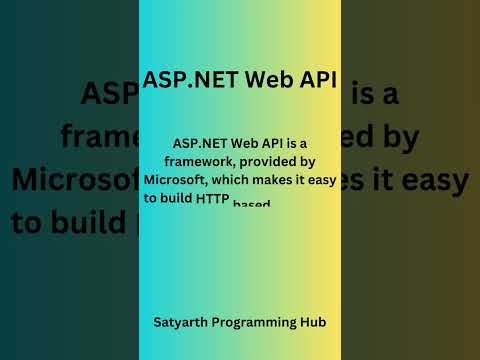 What is ASP NET Web API