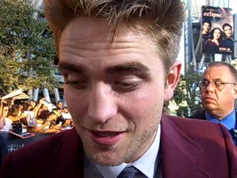 Robert Pattinson at Eclipse premiere