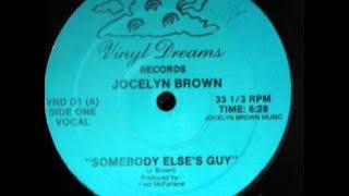 Jocelyn Brown - Somebody Else´s Guy Original 12 inch Version 1984.