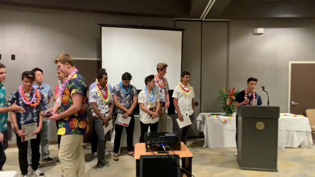 Beckman EndofSeason Banquet 2019 Senior Speech YouTube
