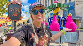 HUGE HHN 35 Updates! NEW Food Menus, Tips, New Merch & MORE | ONE WEEK TIL Halloween Horror Nights