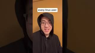 Most people thoughts on linux #linux #linuxshorts #computer #tech #edit #interesting