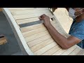 Great Woodworking Ideas // Build A New Style Rocking Chair - Soft Relaxing Chair