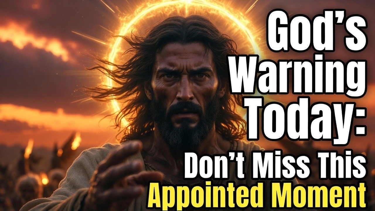 God’s Warning Today: Don’t Miss This Appointed Moment