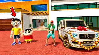 🥰 Sinchen & jack find poor Nobita 😓😓💥 | INDIAN THEFT AURA SIMULATOR | HINDI STORY 😎