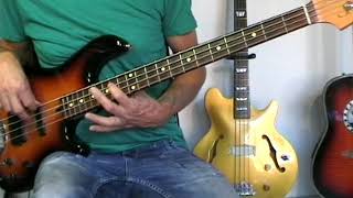 Video thumbnail of "Mark Knopfler - What It Is - Bass Cover"