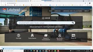 Finding & Requesting Print Books In Omni