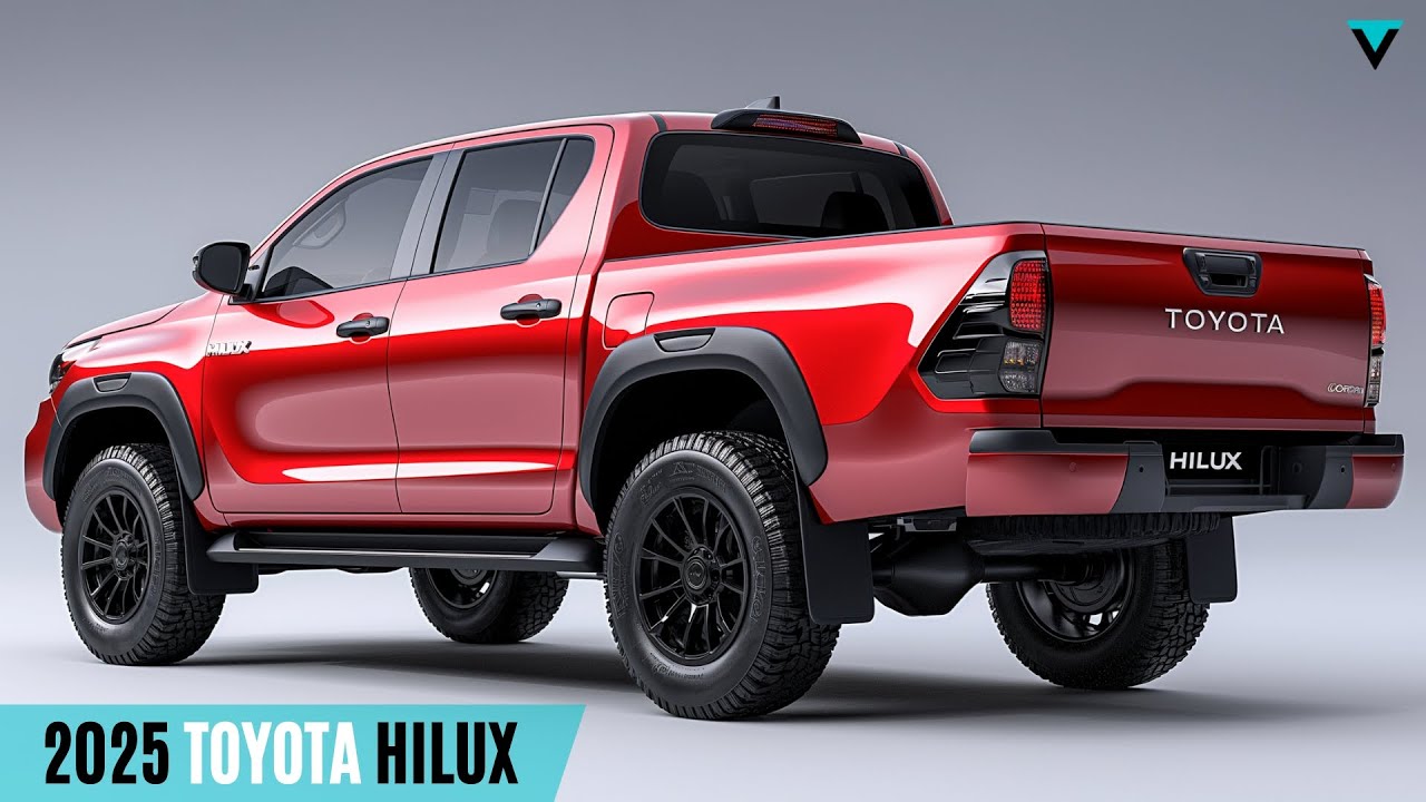 Unveiled!! New 2025 Toyota Hilux - Most Powerful Mid-size Pickup ...