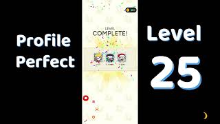 Profile Perfect Level 25 Walkthrough | Brain IQ Investigation Puzzle Game 🕵️‍♂️📱 | SolutionGuruji
