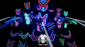 Show de robot led Argentina 🇦🇷 Somos #teampredator @emanuelleandroproducciones