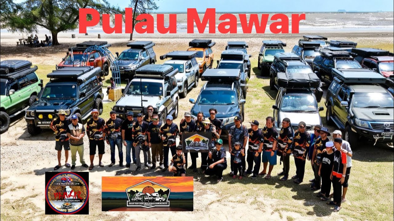  Canopy Camper /  Roof Top Tent Malaysia / Pulau Mawar Mersing / Aveta ranger max / Navara Pro4x 