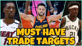5 MUST HAVE PLAYOFF TRADE TARGETS 📈 || 2021 Fantasy Basketball