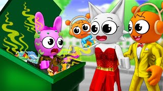 Kitty and Oren Rescue Baby Pink from the Trash Bin! | Spunki & Friends