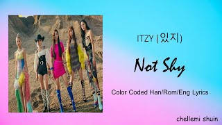 ITZY - Not Shy Lyrics