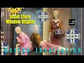 Small store window display  design tips