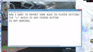 MAT Online Player Settings Bug