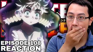 KOMUGI AWAKENS!! | First Time Reaction to Hunter x Hunter Episode 108