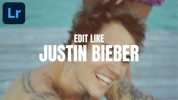 EDIT LIKE JUSTIN BIEBER PICTURE LIGHTROOM MOBILE PRESET