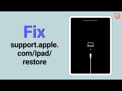 How to Fix support.apple.com/ipad/restore on iPad Air, iPad Pro 2020