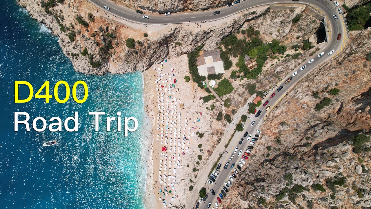 自驾土耳其最美海岸公路D400，绝对不能错过网红海滩Kaputaş