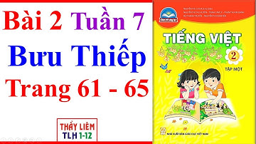 Tiếng Việt Lớp 2 Bài 2 Tuần 7 | Bưu Thiếp | Trang 61 - 65 | Chân Trời Sáng Tạo