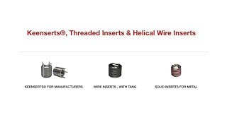 Celebrity What is the Difference Between a Keensert and a Helical Insert? Profile