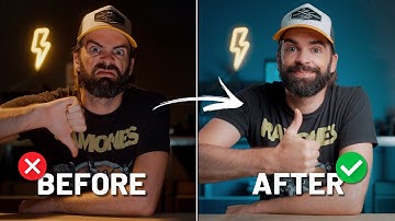 How to Make Your Videos Look PROFESSIONAL | Lighting Setup Tutorial