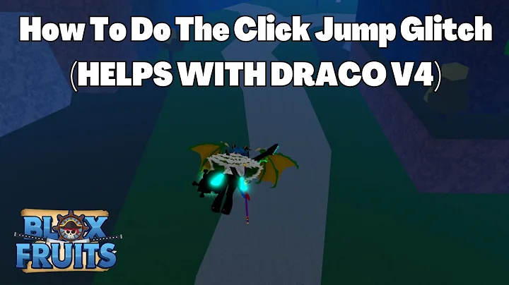 Using The Jump Click Glitch That Can Help You Clear Dragon V4 (Draco V4) Awakening in Blox Fruits