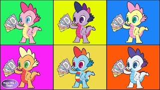 My Little Pony Color Swap Spike Mane 6 Happy Magic Toys