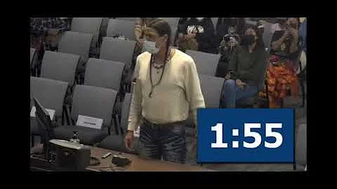 RUSD Board Meeting Testimony: Candice Reed Redface...