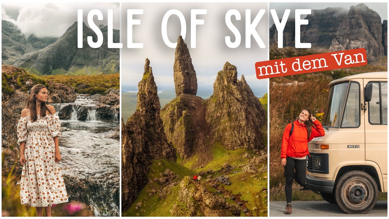 HIER HILFT NUR EINS | Isle of Skye | VAN LIFE Schottland