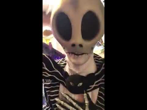 mainlander Chat with Jack and Sally at Disneyland