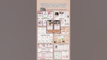 7 In 1 Bundle Canva Templates Bundle For Business Owners — 60% OFF. #canva #socialmedia #instagram