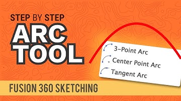 How to Create Arcs in Fusion 360 (all 3 explained)