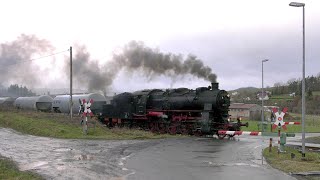 Eisenach- Meiningen: Fotogüterzug mit 58 1111 in Thüringen unterwegs by SuperJanH1 5,849 views 1 year ago 6 minutes, 4 seconds