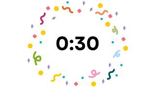 30 Second Countdown Timer - Fun Ending Sound