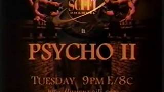 Psycho II Sci-Fi Channel Ad #2 (1998)