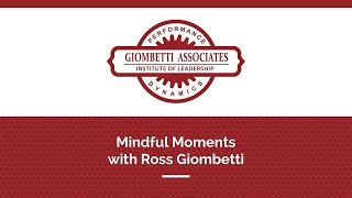 Ep. 14 - Mindful Moments: BLUF (Bottom Line Up Front)