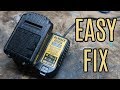 FIX DEWALT DCB107 LITHIUM BATTERY CHARGER FOR LESS THAN $1