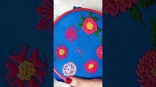 Excellent embroidery 🪡❤️ #handbroidery #embroidery #ytviral #ytshorts #shorts
