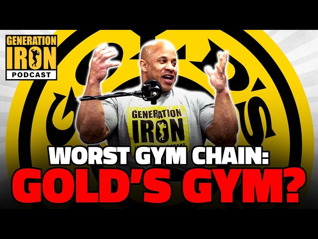 GOLD'S GYM × IRON NERVE Victor Names Gold's Gym Worst Fitness Chain? + Kamal vs Andrew