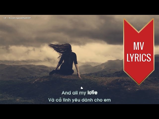 My Love | Westlife | [MV Lyrics + Vietsub] class=