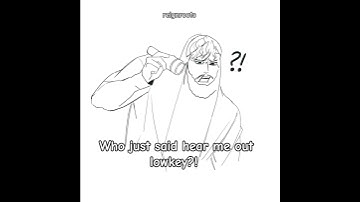 He