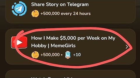how i make $5,000 per week on my hobby | memegirls। MemiFi। #Memefi #youtube #memefisecretcode