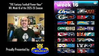 Fantasy Football Week 16 Advice - 2025-26 NFL Season