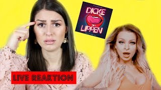 Meine Live Reaktion auf KATJA KRASAVICE - DICKE LIPPEN l Sara Desideria